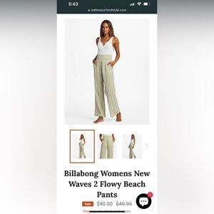 Billabong Pants